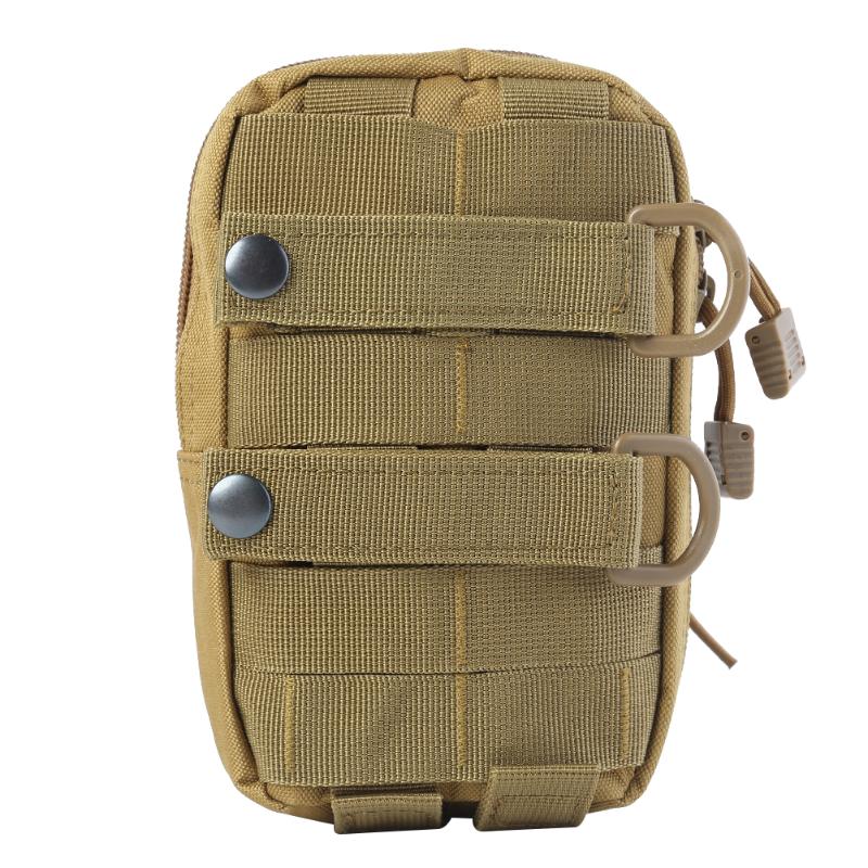 600D Outdoor Molle Bag Overall Style Design Simple and Generous Waist Shoulder Pouch Messenger Bag for Hunting Camping-ebowsos