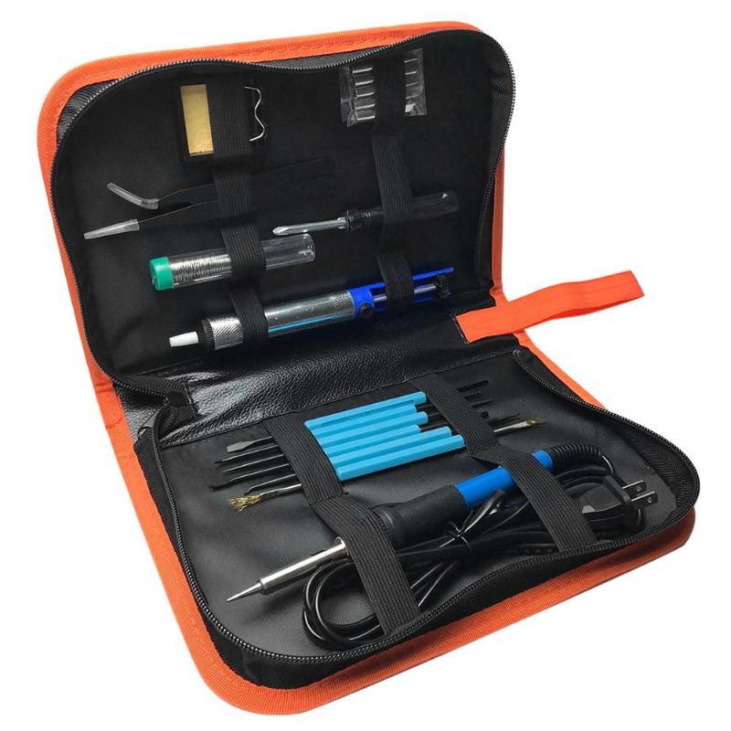 60W Adjustable Temperature 936 Internal Heat Electric Soldering Iron Kit Tips Welding Repair Tool Fast Heating Easy Use - ebowsos