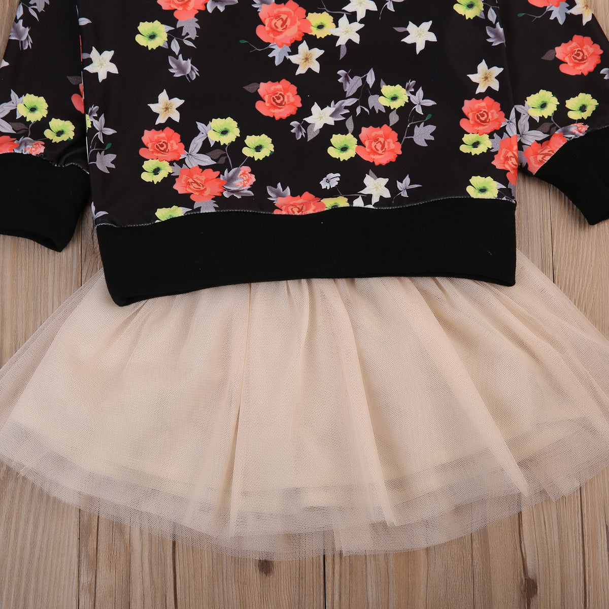 6M-5T Flower Kids Girl Tulle Tutu Baby Dress Princess Dress Party Outfits Gifts - ebowsos