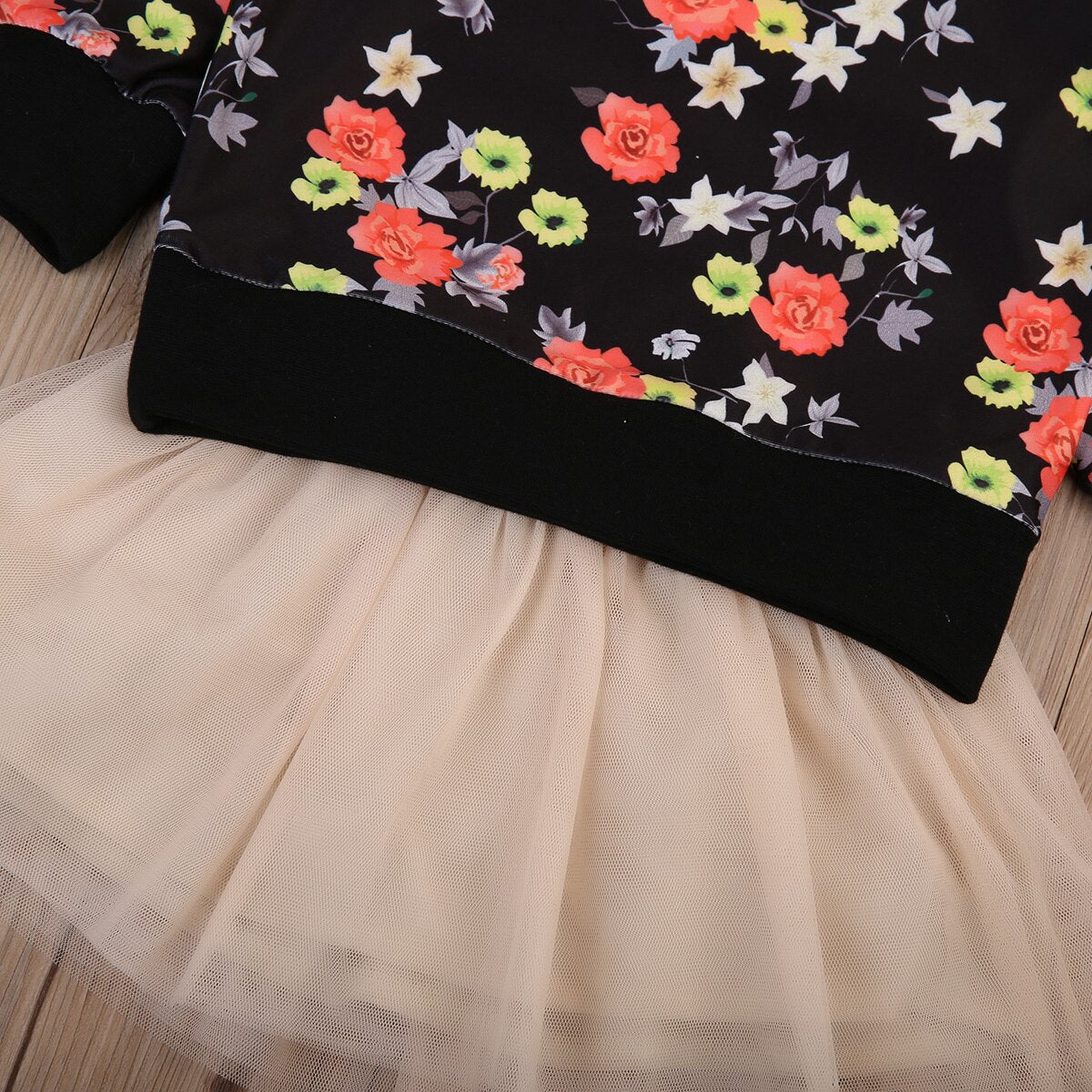 6M-5T Flower Kids Girl Tulle Tutu Baby Dress Princess Dress Party Outfits Gifts - ebowsos