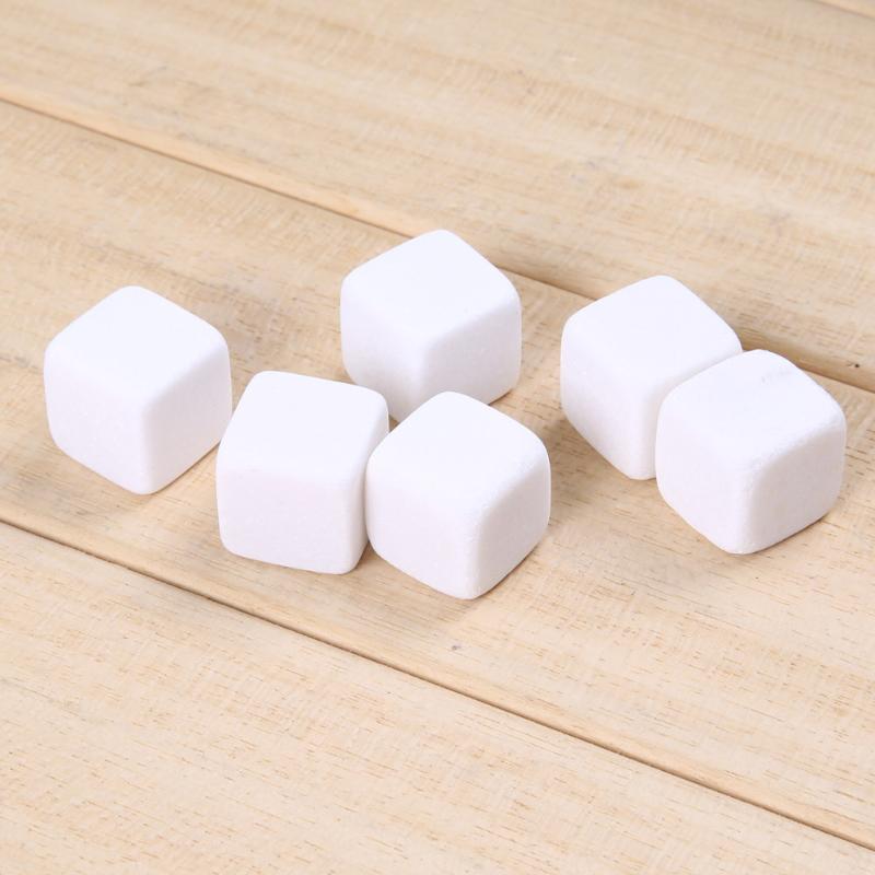 6Pcs Natural Whiskey Stones Rock Ice Stone Sipping Whisky Alcohol Cooler Wedding Favor Gifts Christmas Bar Accessories - ebowsos