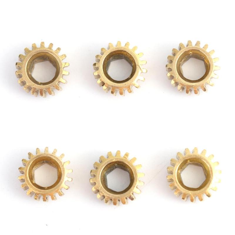 6pcs Tuners Tuning Pegs Machine Heads Mount Hex Hole Ratio 1/18 Gears for Guitar Instrument-ebowsos