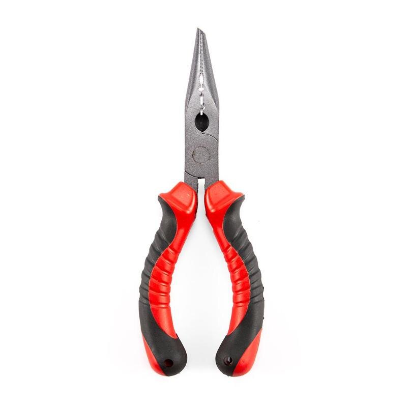 7 inch Stainless Steel Fishing Pliers Sea Fishing Scissors Braid Swivel Snap Hook Split Ring Cutters Fish Holder Tackle-ebowsos