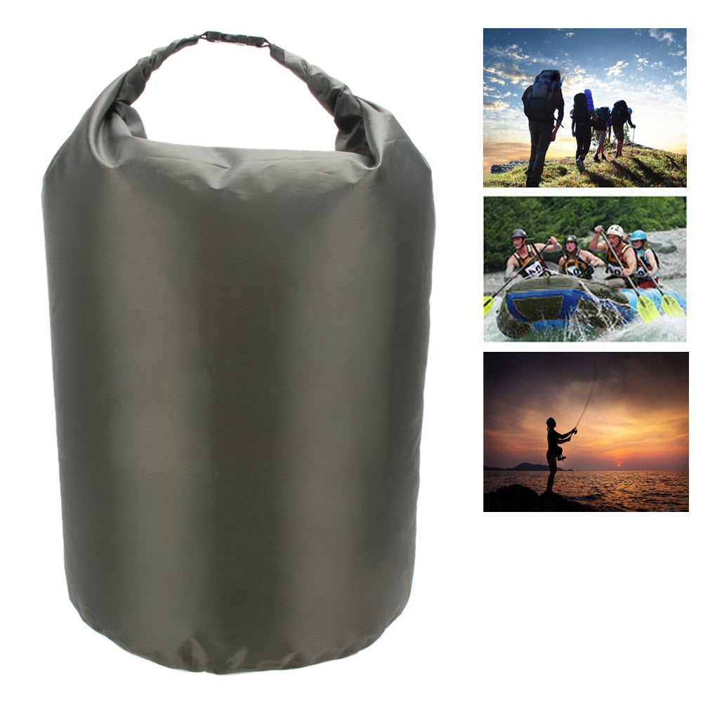 70L Portable Camping Bags Men Outdoor Water Resistant Storage Bag Rafting Hiking Swimming Waterproof Dry Bag-ebowsos