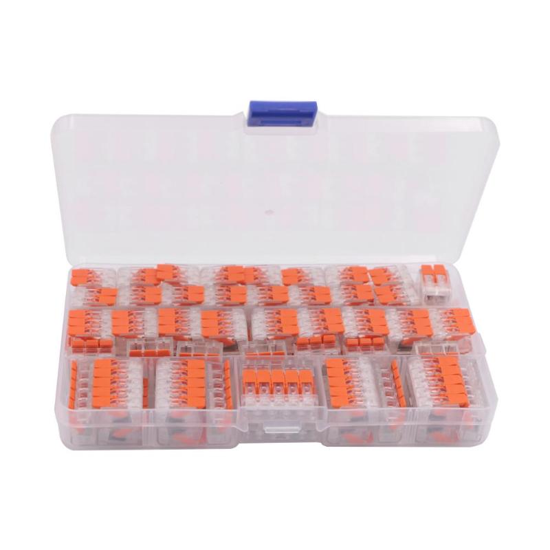 75pcs Cold Pressing Terminal Universal Compact Wire Wiring Connector Conductor Durability for Pump Speakers Mobile Phone - ebowsos