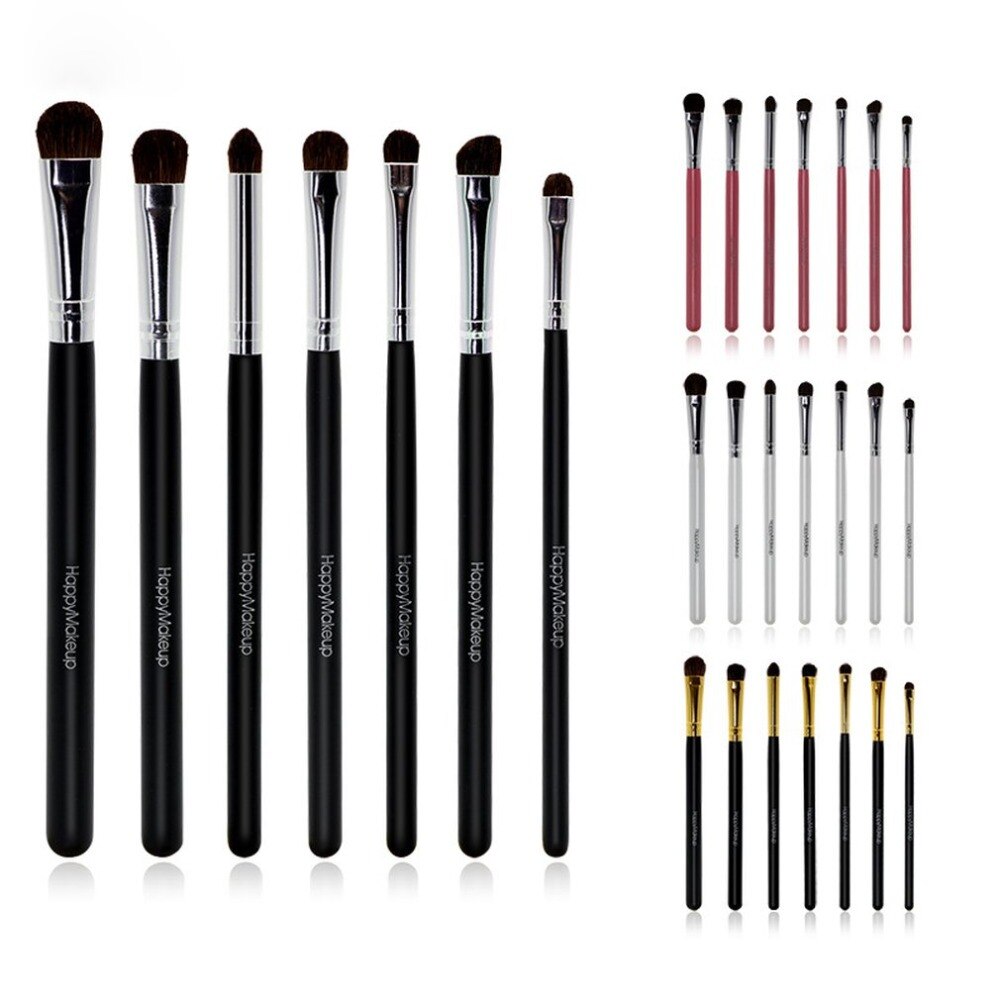 7PCS Makeup Brush Lip Makeup Brush Eyeshadow Brush brochas maquillaje professional Cosmetic Tool Kits pincel maquiagem - ebowsos