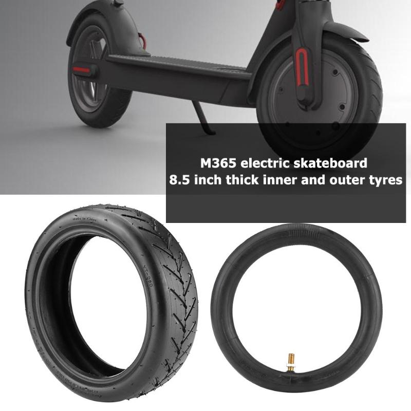 8.5 inch Thick Inner Outer Tire Tube for M365 Electric Scooter Accessories Electric Scooter Bicycle Inner Tube Replacements-ebowsos