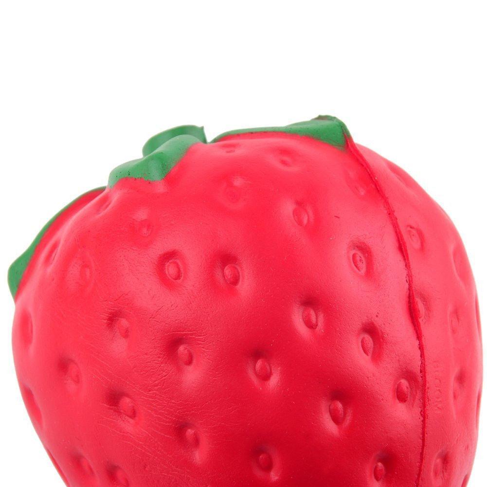 8 CM Squeeze Strawberry Scented Stress Relief Slow Rising Novelty Toys Jokes Wipes Funny Anti-Stress Toys For Children Kids-ebowsos