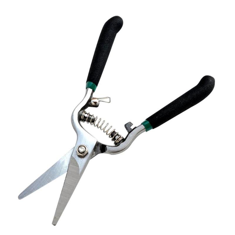 8 inch Garden Stainless Steel Scissors Hand Graft Pruning Cutter (200mm) - ebowsos