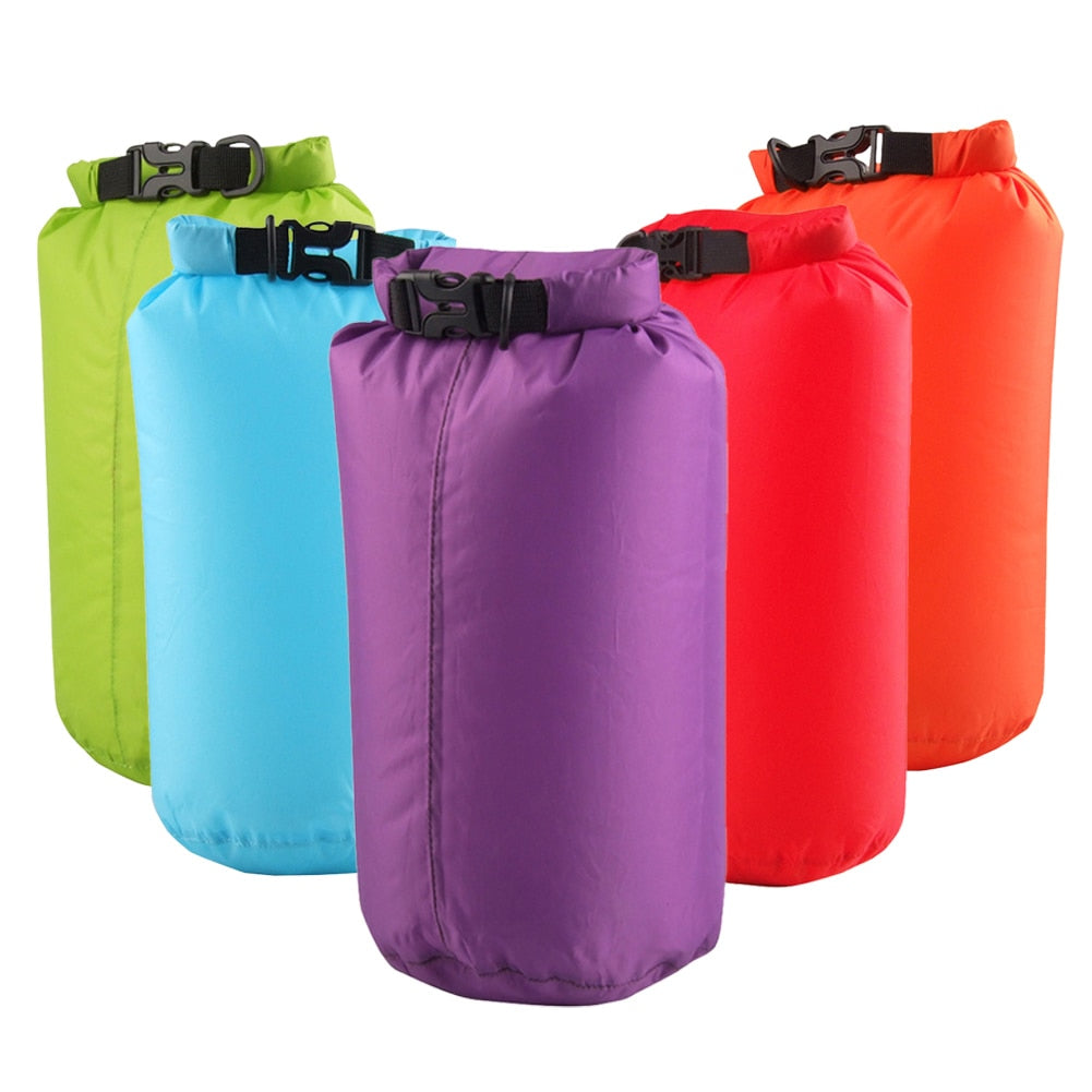 8L Waterproof Swimming Bag Large Capacity Canoe Diving Camping Hiking Backpack Dry Bags Pouch Water Sports Practical Bag-ebowsos