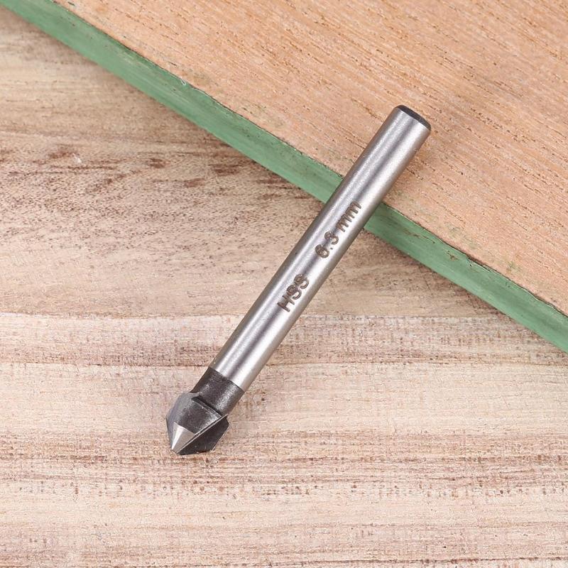 90 Degree HSS Chamfer Cutter Bit Chamfering Countersink Woodwork Drill Bit Professional Hand Tools High Quality Dropshipping - ebowsos