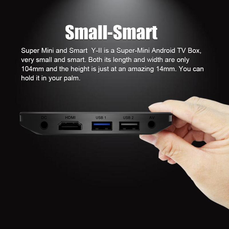 A95X Plus TV Box Android 8.1 A95X Y2 S905Y2 Quad Core 4G+32G 5G WIFI Bluetooth Set-top Box Media Player High  Quality TV Box - ebowsos