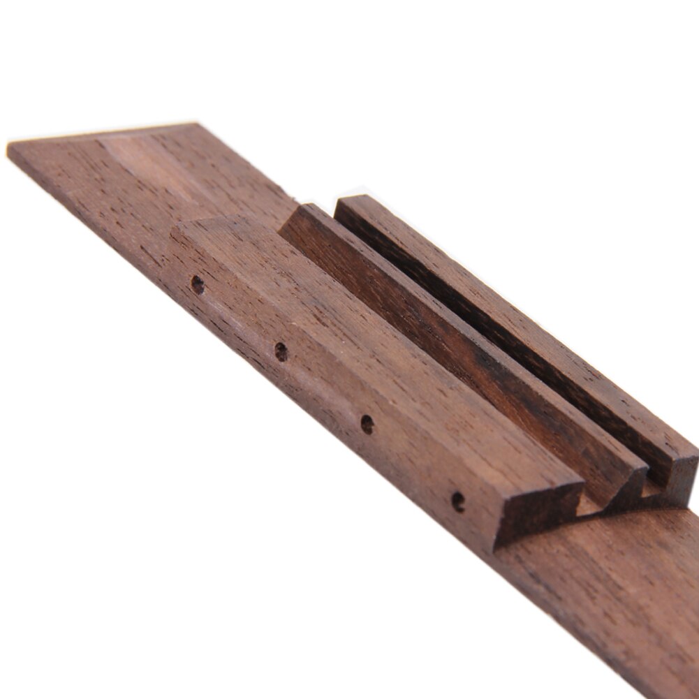 ABS Nut and Saddle Slotted + 110mm Rosewood Bridge for Ukulele Practical Guitar Parts US#V-ebowsos