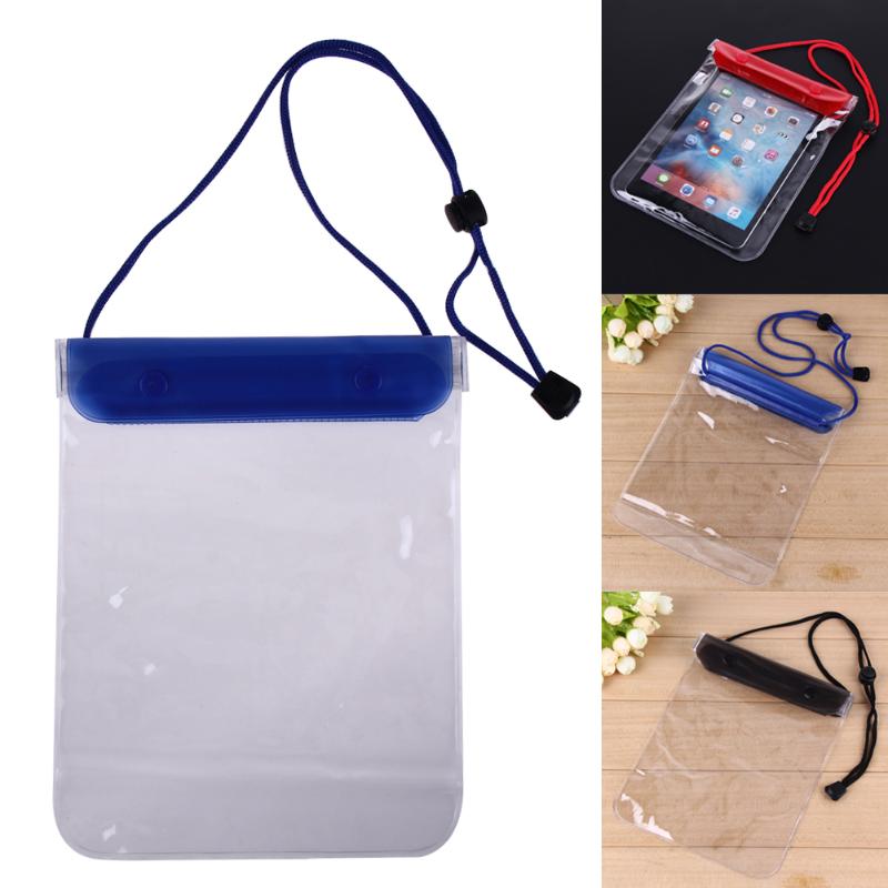 Three Layers Sealing Universal Outdoor Waterproof Mobile Phone Tablet Bag Case Large Pouch Diving Swimming Storage Cases - ebowsos