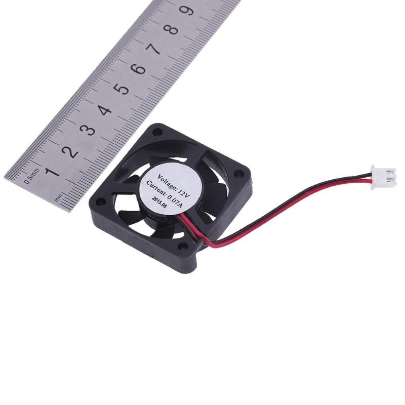 12V Mini 2 Pin Cooling Computer Fan 40x40x10mm Sleeve Bearings Brushless Cooling Cooler for MK8 Ultimakr for RepRap - ebowsos