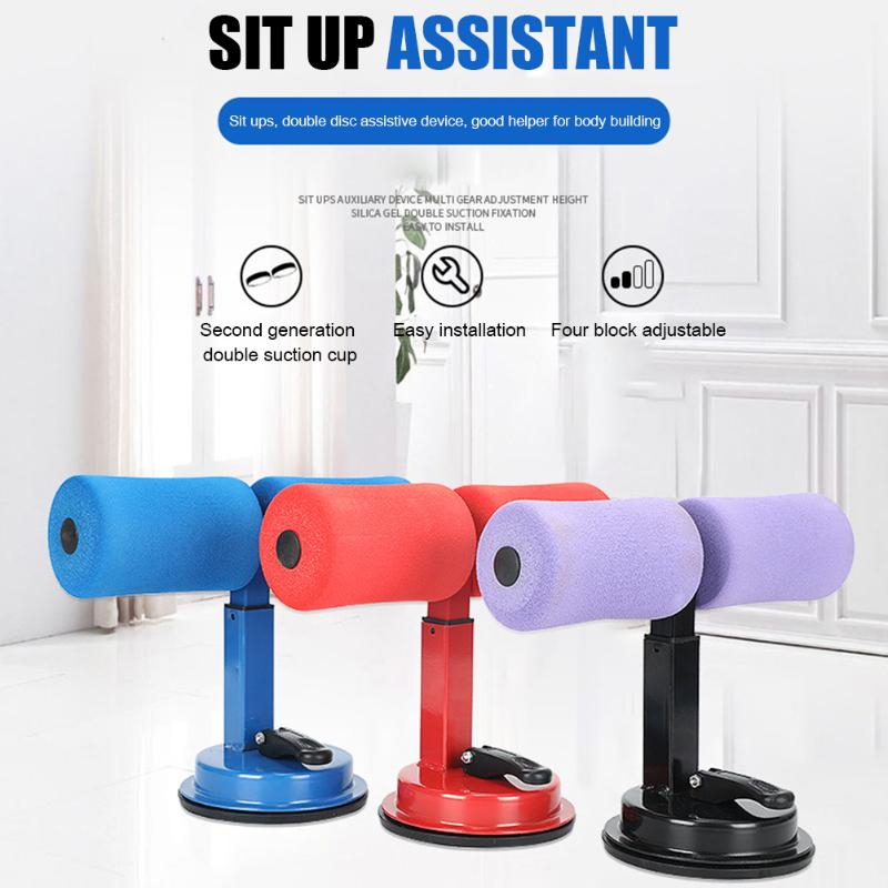 Abdominal Curl Auxiliary Device Home Gym Sit Up Stand Bar Sucker Abdominal Core Strength Muscle Training Accessories-ebowsos