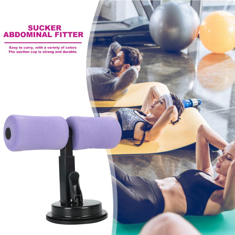 Abdominal Curl Auxiliary Device Home Gym Sit Up Stand Bar Sucker Abdominal Core Strength Muscle Training Accessories-ebowsos