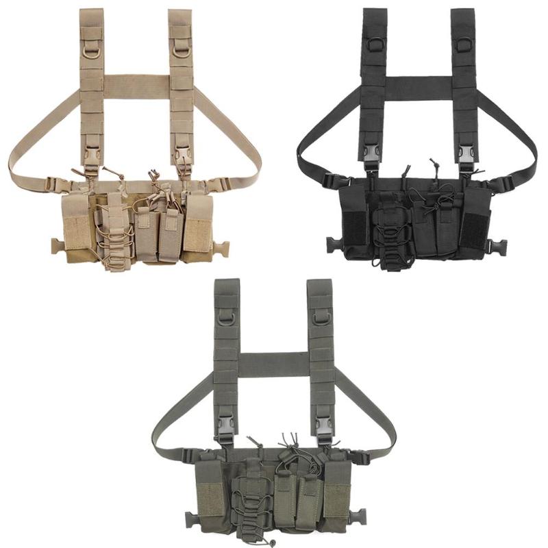 Adjustable Bullets Storage Bag Outdoor CS Wargame Packing Creative Magazine Pocket Vest Necessary Outdoor Hunting Gadgets-ebowsos