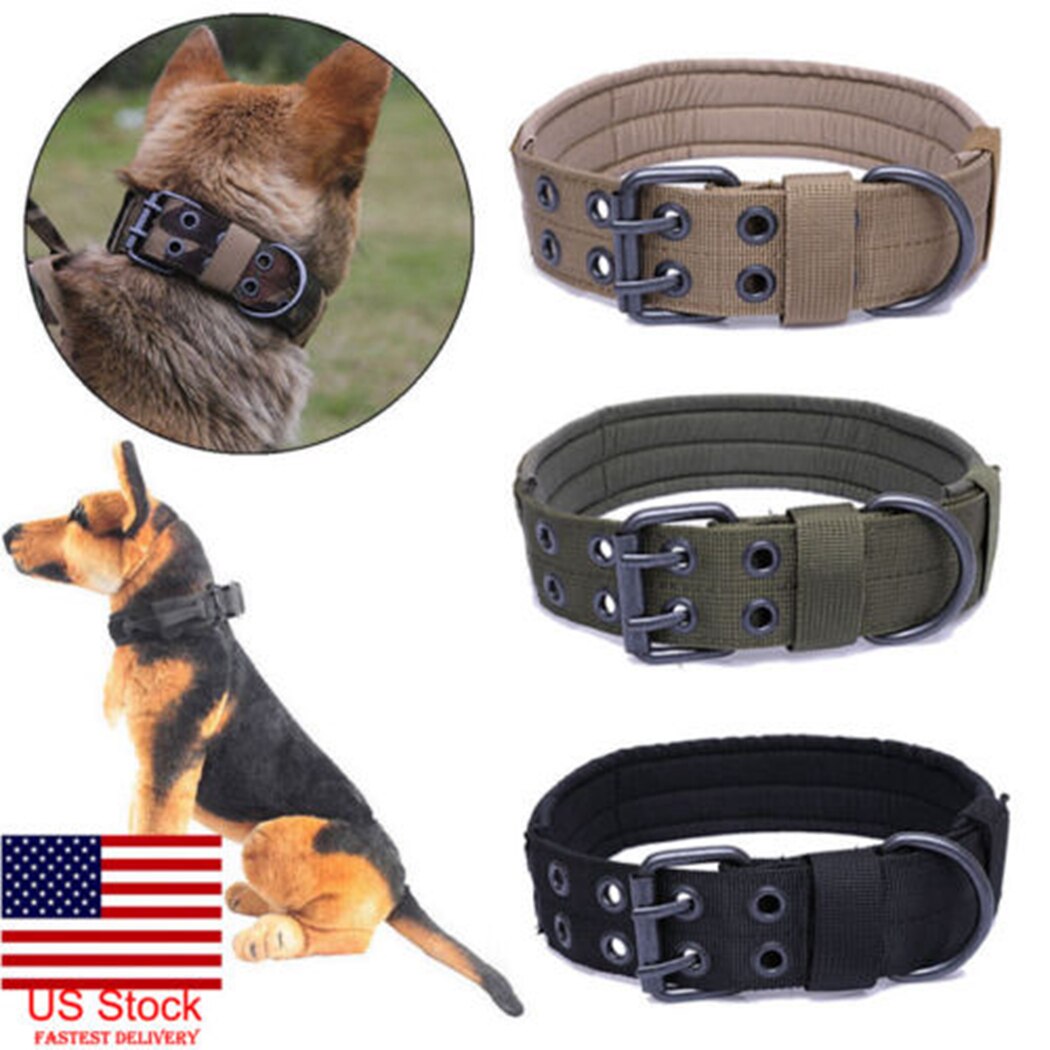 Adjustable Comfortable Pet Collar Nylon Strap Dog Collar For Small And Big Pet Dogs Training Collars Pet Training Accessories-ebowsos