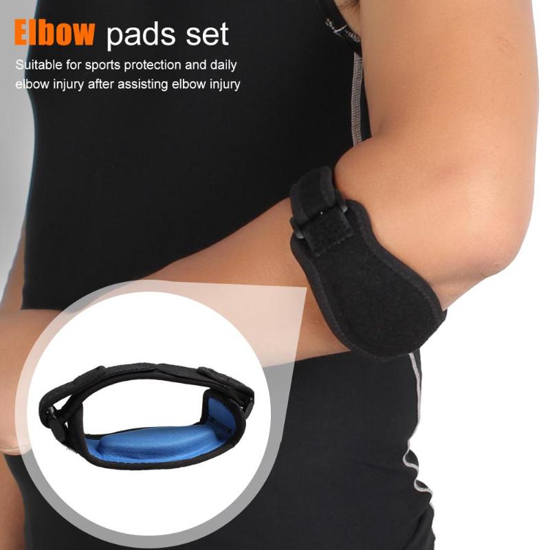 Adjustable Elbow Pads Elbow Support Protector Fitness Adjustable Elbow Pad Muscle Pressurized Protective Belt Sports Safety-ebowsos