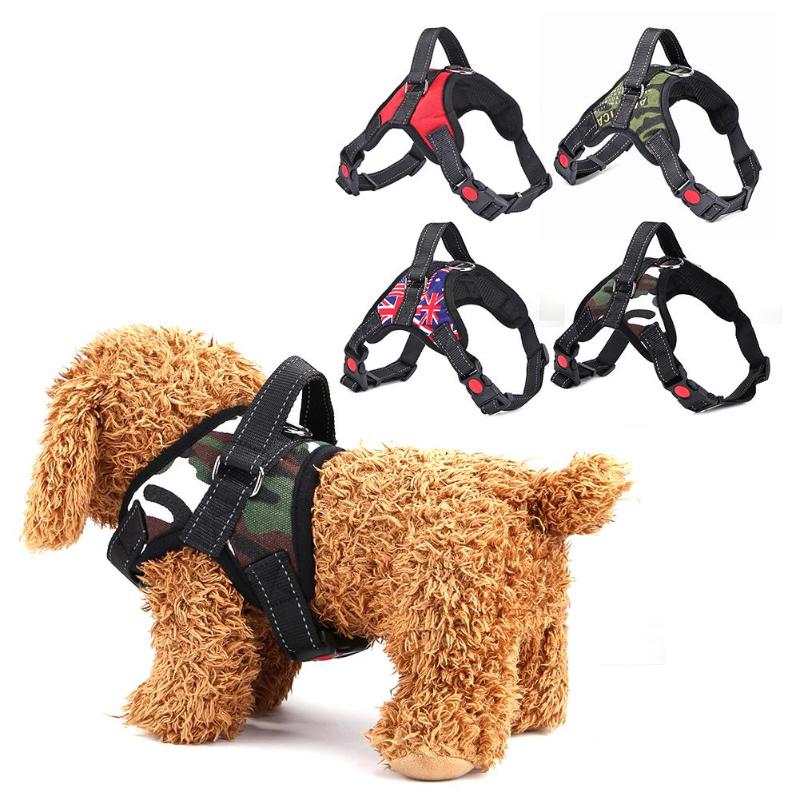 Adjustable Harness Vest Dogs Safe Puppy Pets Chest Strap Leash Puppy Accessories Necessary Household Pet Carrier Gadgets - ebowsos