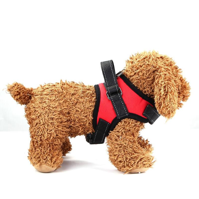 Adjustable Harness Vest Dogs Safe Puppy Pets Chest Strap Leash Puppy Accessories Necessary Household Pet Carrier Gadgets - ebowsos