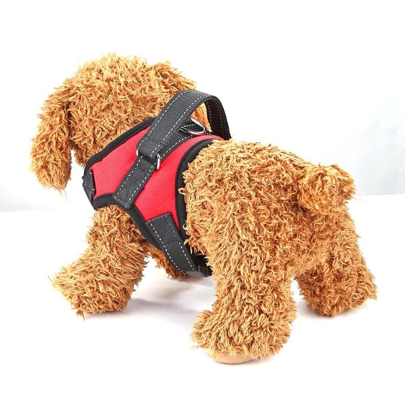 Adjustable Harness Vest Dogs Safe Puppy Pets Chest Strap Leash Puppy Accessories Necessary Household Pet Carrier Gadgets - ebowsos