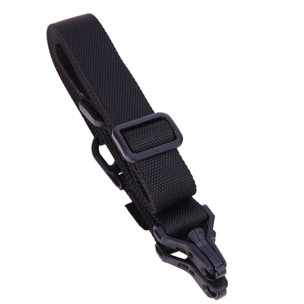 Adjustable Hunting Tactical 2 Point Gun Sling Bungee Strap Safety Durable Belt Rope 1000D Nylon Gun Slings-ebowsos