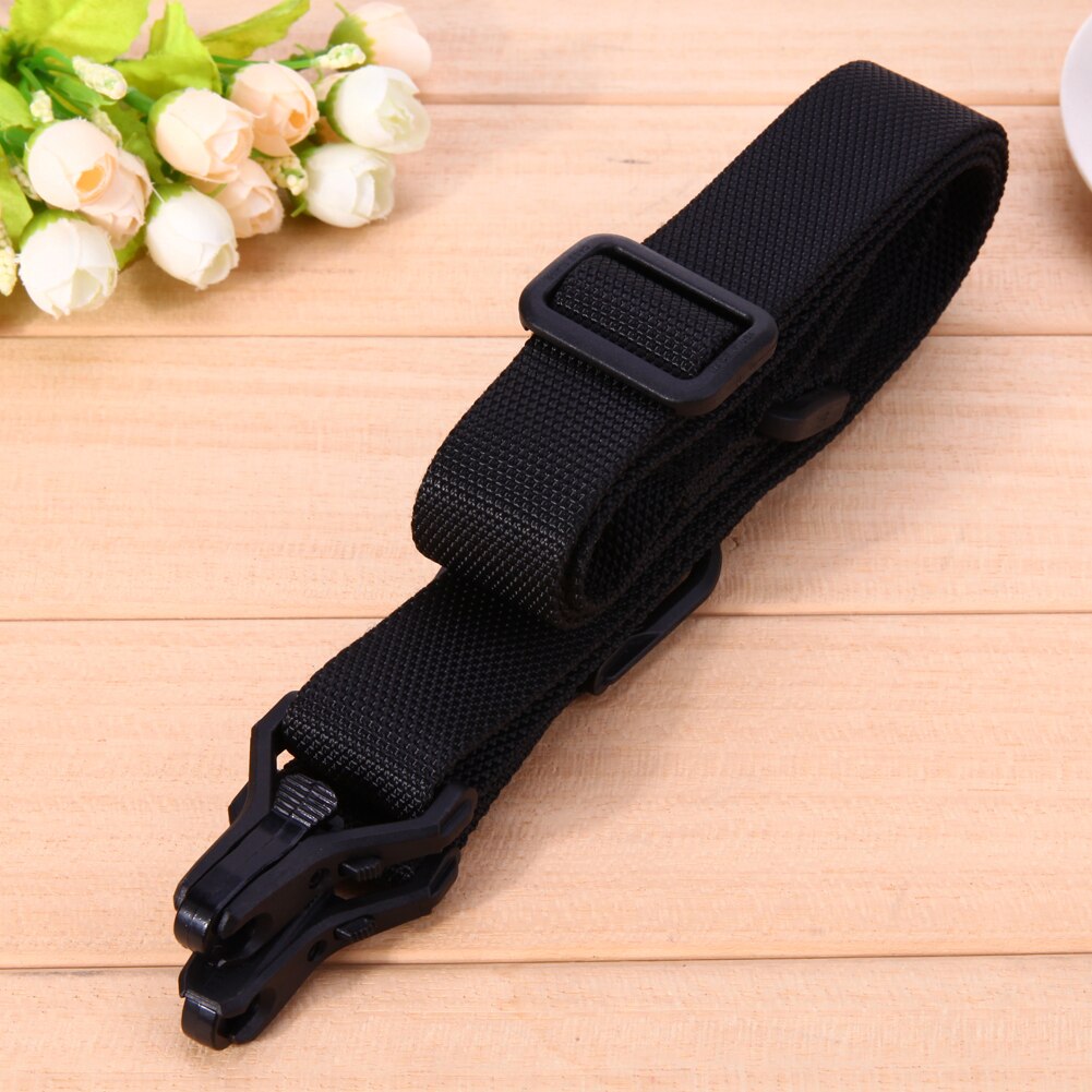 Adjustable Hunting Tactical 2 Point Gun Sling Bungee Strap Safety Durable Belt Rope 1000D Nylon Gun Slings-ebowsos