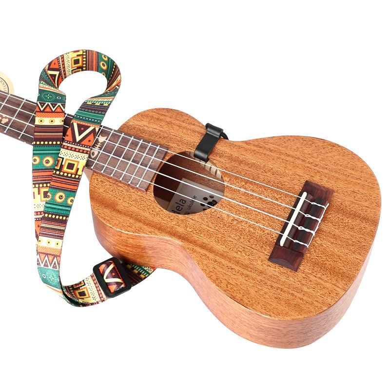 Adjustable Thermal Transfer Ribbon Ukulele Strap Belt Durable Sling for Ukulele Guitar Accessories-ebowsos