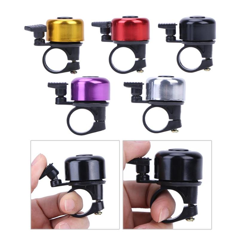 Aluminum Alloy Bicycle Bell New Safety Metal Ring Handlebar Bell Loud Sound for Bike Bicycle Cycling For Mountain Bike/Vehicle-ebowsos