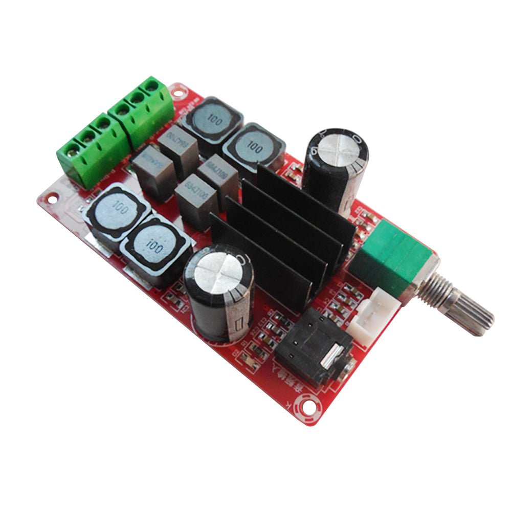 Amplifier TPA3116D2 2X50W 12V 24V High Power Digital Amplifier Board Class D Dual Channel Stereo Amplifier - ebowsos