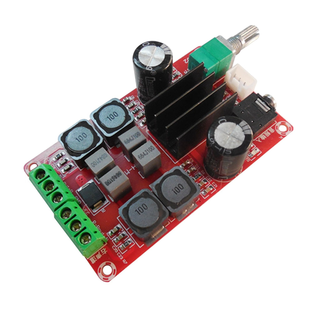 Amplifier TPA3116D2 2X50W 12V 24V High Power Digital Amplifier Board Class D Dual Channel Stereo Amplifier - ebowsos