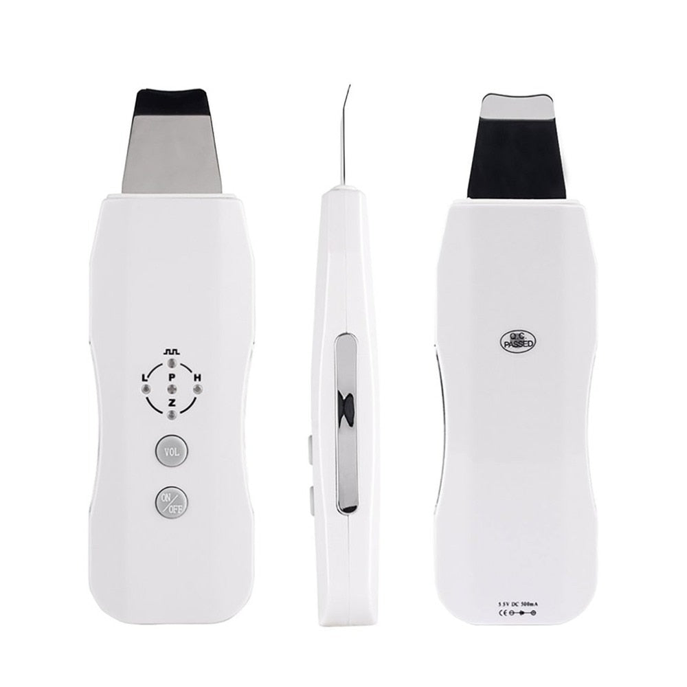 Anion Ultrasonic Vibratior Universal Face Cleansing Machine Beauty Cleaning Scrubber Ultrasound Skin Cleaner Skin ScrubberCare - ebowsos