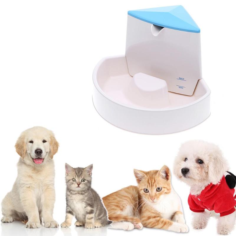 Automatic Cat Fountain Mute Pet Water Dispenser Feeder Bottle Anti-slip Mat Drinking Fountain Pet Drinking Accessories - ebowsos