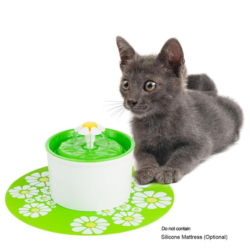 Automatic Cat Water Fountain 1.6L Electric Water Fountain Dog Cat Pet Drinker Bowl Pet Drinking Automatic Feeders Pet Supplies - ebowsos