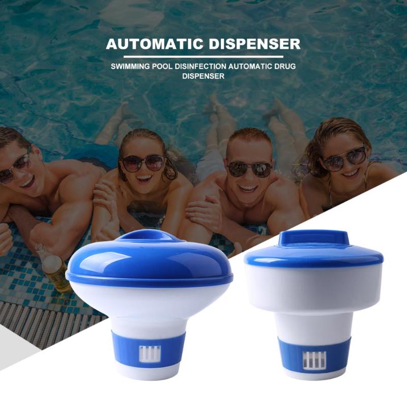 Automatic Disinfection Pill Case Dispenser Wide Scope of Application Daily Durability Swimming Pool Floating Medicine Box-ebowsos