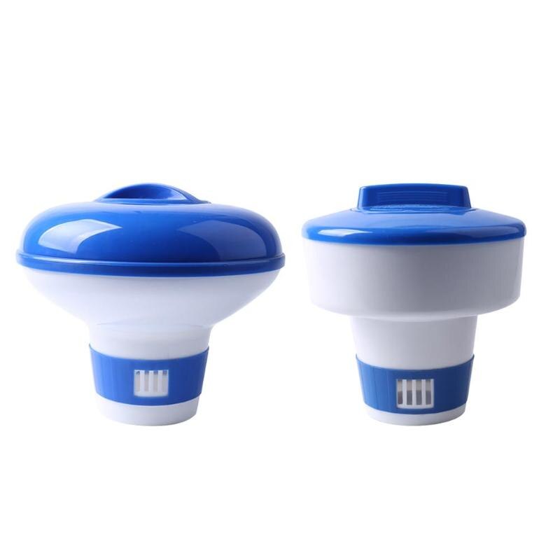 Automatic Disinfection Pill Case Dispenser Wide Scope of Application Daily Durability Swimming Pool Floating Medicine Box-ebowsos