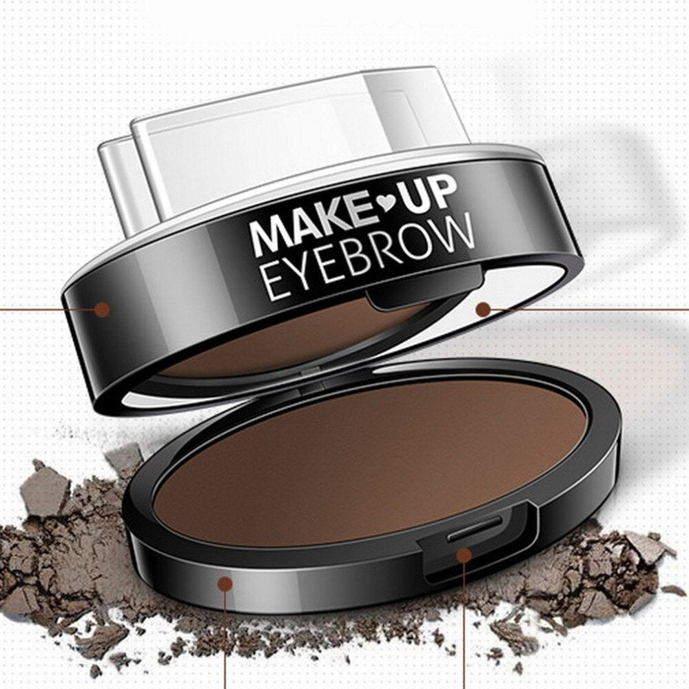 Professional Fashion Eyebrow Powder Seal Eyebrow Shadow Long Lasting Waterproof Nude Makeup - ebowsos