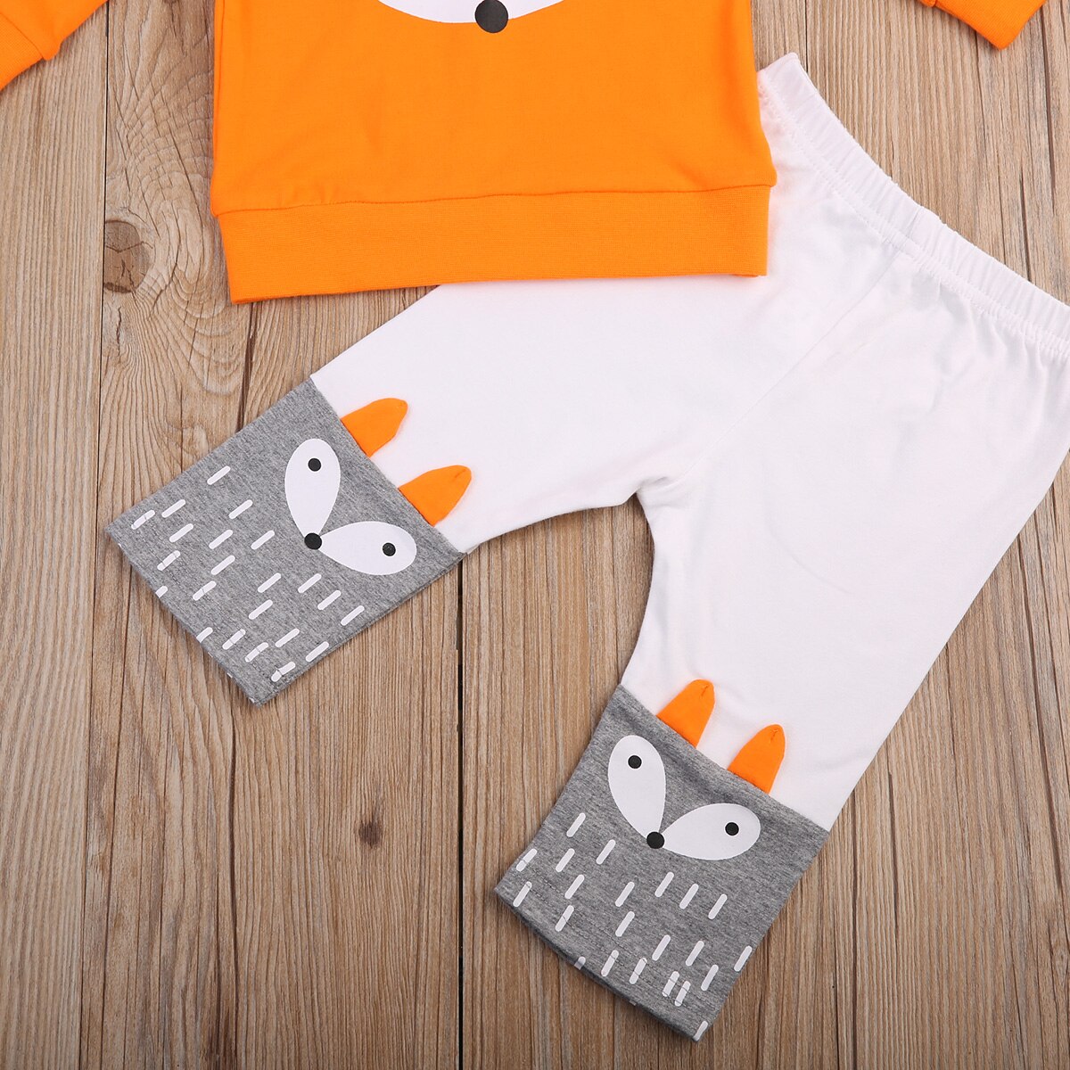 Baby 2PCS Outfits Set Infant Boy Girl Kids Casual Long T-shirts Tee+Pants - ebowsos