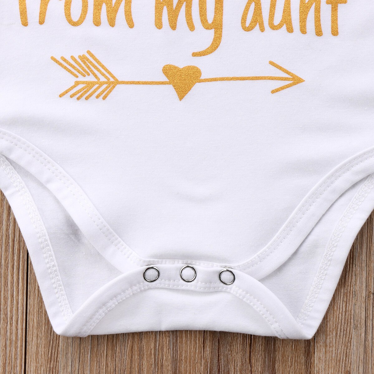 Baby Boy Girl Summer Clothes Letter Fashion Cotton Brand Short Sleeve Cute MY AUNT Romper Jumpsuit Cotton Outfits Sunsuit - ebowsos