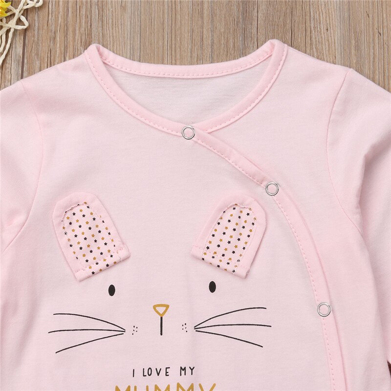 Baby Clothes Girl&Boys Long Sleeve Baby Cotton Rompers Babygrow Sleepsuits Baby Romper 0-18 Months - ebowsos