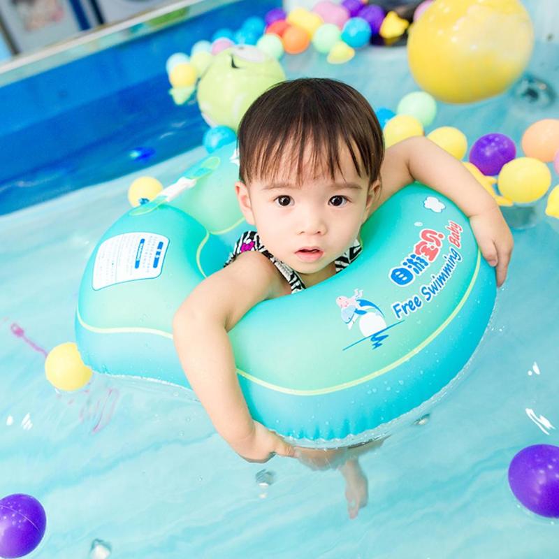 Baby Floating Swimming Ring Kids Inflatable Floats Seat for Swimming Pool Bathtub Swim Trainer Accessories-ebowsos