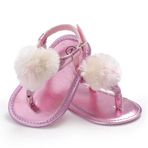 Baby Girl First Walkers Newborn Baby Girl Shoes Summer Soft Pram Crib Shoes USA - ebowsos