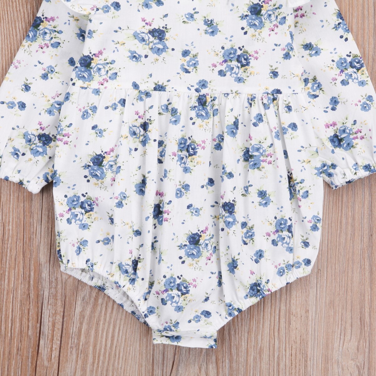 Baby Girl Floral  Bodysuit Jumpsuit Outfits Cotton Clothes Infant Newborn Baby - ebowsos