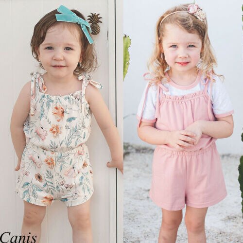 Baby Girl Romper Kid Clothes One Piece Jumpsuit Baby Costumes Girls Romper Sleeveless Clothes - ebowsos