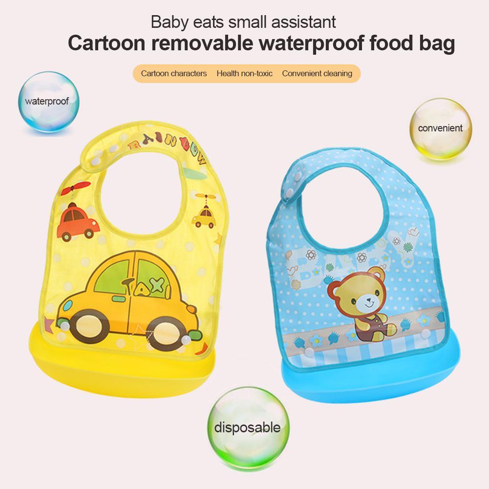 Baby Imitation Silicone Waterproof Bib-ebowsos