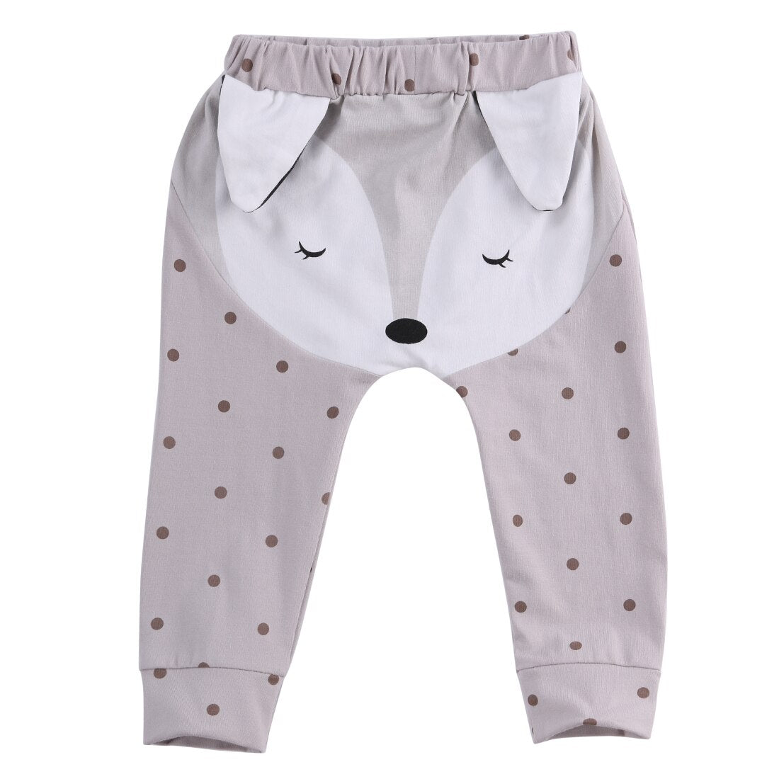 Baby Pants 0-24M UK Stock Newborn Baby Boys Girls Cartoon Bottom Pants Harem Panty Trousers - ebowsos