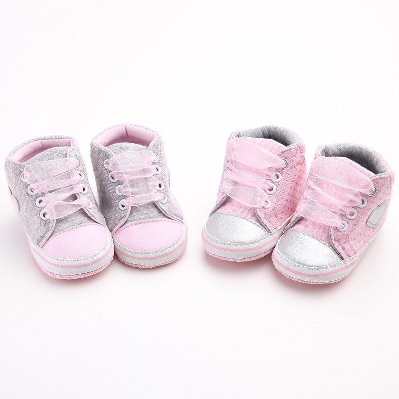 Baby Shoes cute Kids Baby Girls Soft Sole Anti-slip Shoes Infant Toddler Cotton  Crib Shoes - ebowsos