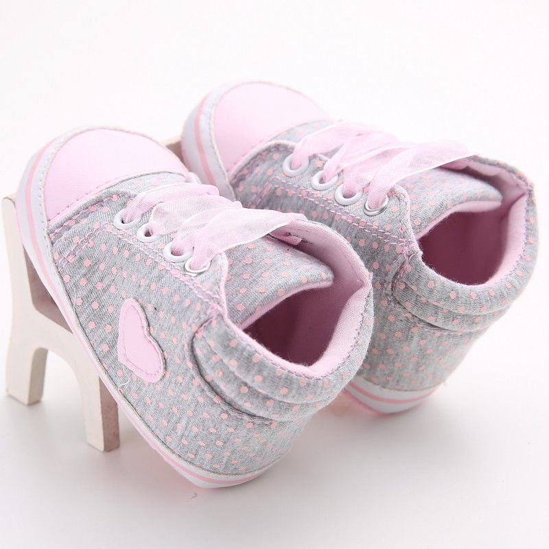 Baby Shoes cute Kids Baby Girls Soft Sole Anti-slip Shoes Infant Toddler Cotton  Crib Shoes - ebowsos